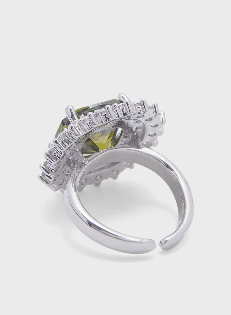 ايلا ليمتد اديشن Diamante Signet  Ring