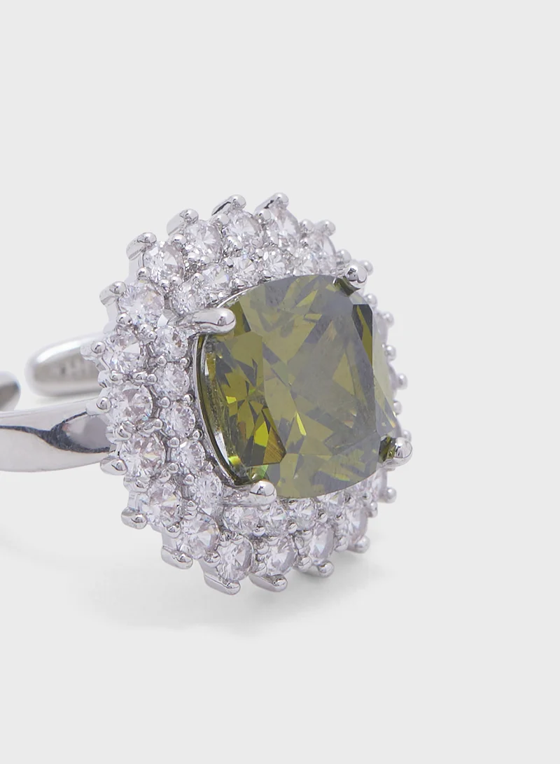 ايلا ليمتد اديشن Diamante Signet  Ring