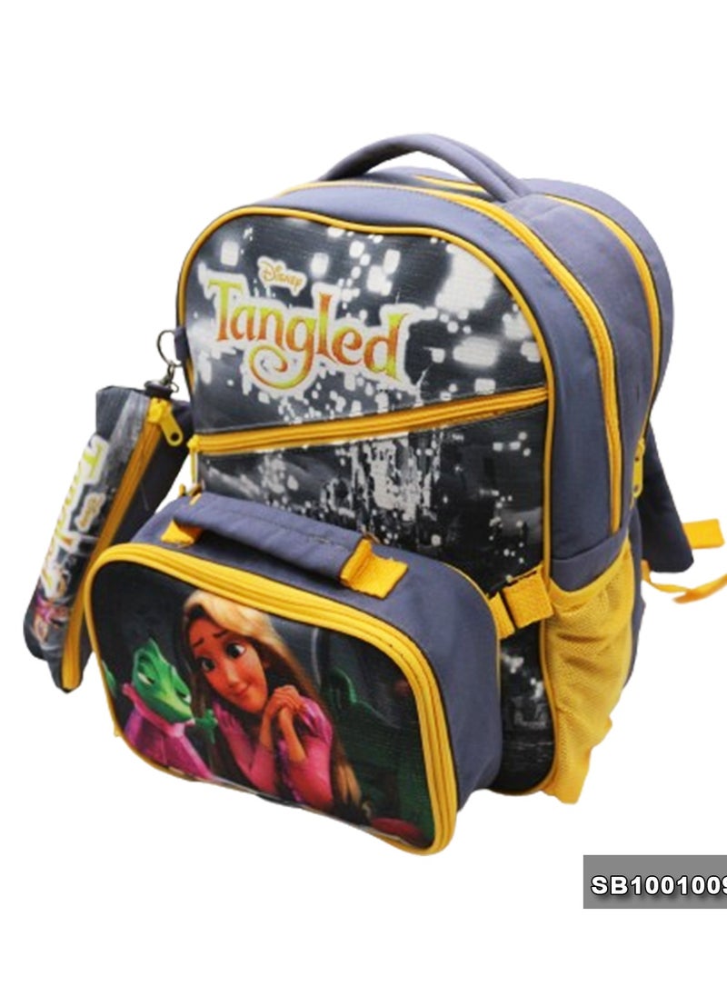 Gharibo Bags School backpack with lunch bag Size 15 Rapunzel  - Image 3