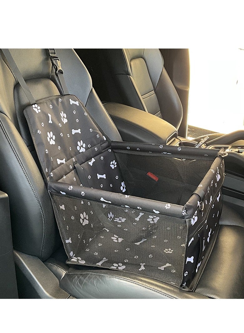Generic Car floor mat pet (dog and cat) safety seat bag, car rear seat, special outdoor model, anti-fouling and waterproof car seat, pet nest bed  - Image 1