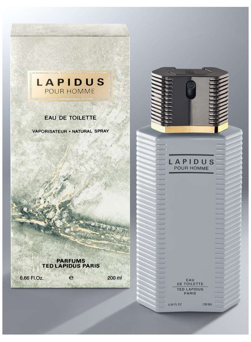 Ted Lapidus Lapidus For Men 200 Ml - Image 2