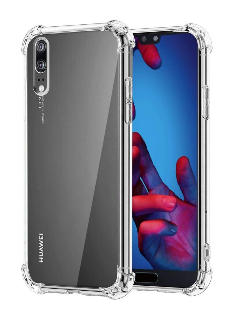 Transparent Shockproof Case Compatible with Huawei P20