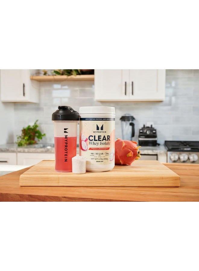 Myprotein Clear Whey Isolate Protein Powder, 1.1 Lb (20 Servings) Tropical Dragonfruit, 20g Protein per Serving, Naturally Flavored Drink Mix, Daily Protein Intake for Superior Performance - Image 4