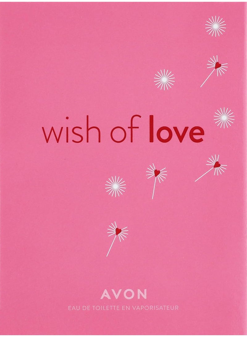 AVON Wish Of Love Perfume EDT 50ml - Image 2