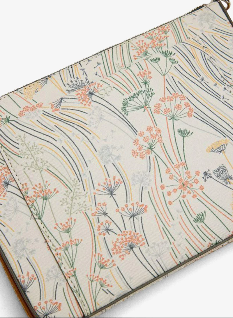 PARFOIS Crossbody bag with floral print