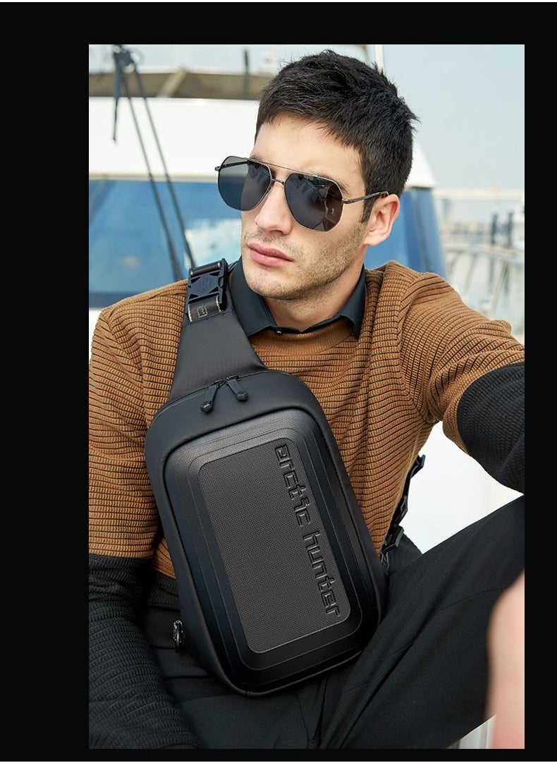 ARCTIC HUNTER XB00126 Men Chest Crossbody Waterproof Shoulder Backpack Bags  - Image 2
