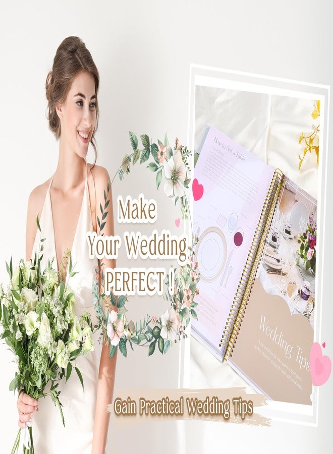 ROXBURGH Wedding Planner Book and Organizer-196 Pages Bridal Wedding Planning Book with Sticker Checklists and Calendars for Bride To Be, Unique Engagement Gifts for Newly Engaged Couples - Image 4
