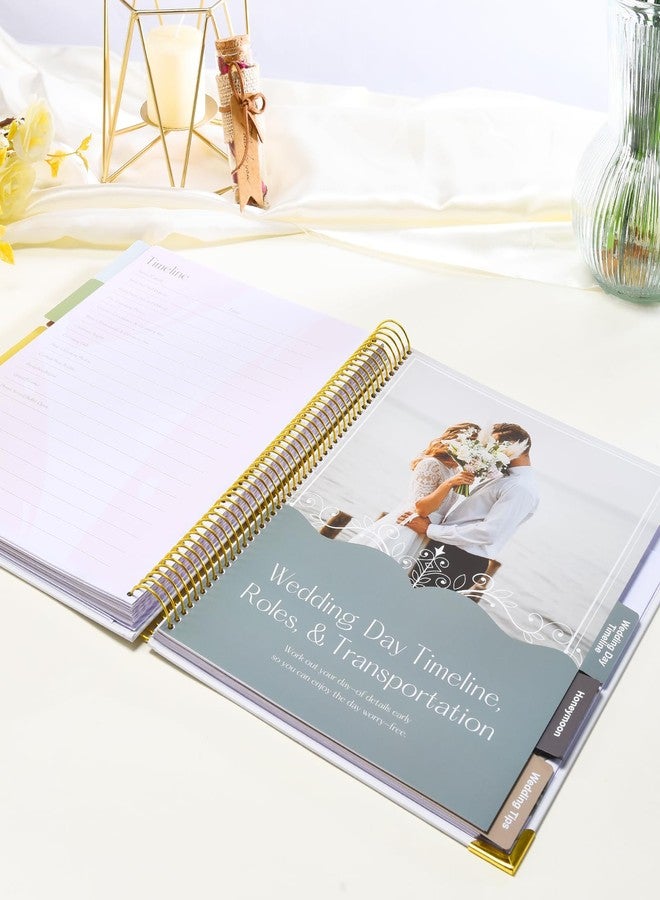 ROXBURGH Wedding Planner Book and Organizer-196 Pages Bridal Wedding Planning Book with Sticker Checklists and Calendars for Bride To Be, Unique Engagement Gifts for Newly Engaged Couples - Image 5