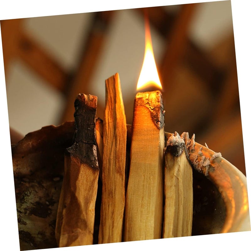 1pc Santo Wooden Stick Purifying Incense Sticks Chandan Aroma for Yoga Meditation Smudging - Image 4