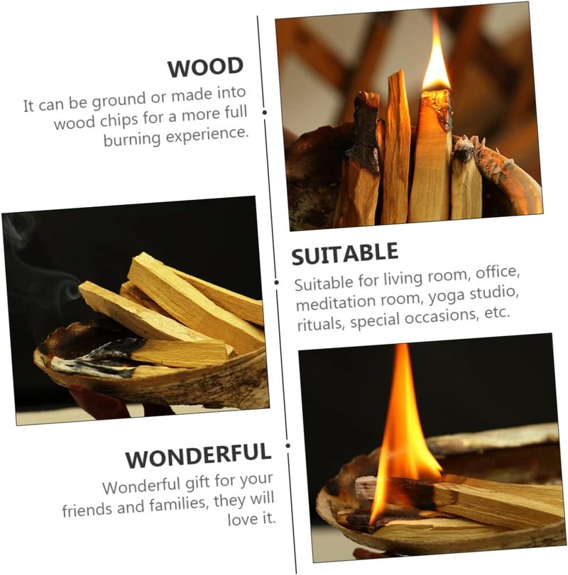 1pc Santo Wooden Stick Purifying Incense Sticks Chandan Aroma for Yoga Meditation Smudging - Image 5