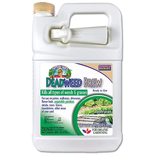 Bonide Captain Jack's Deadweed Brew, 128 oz Ready-to-Use, Controls All Types of Weeds and Grasses, For Organic Gardening - Image 1