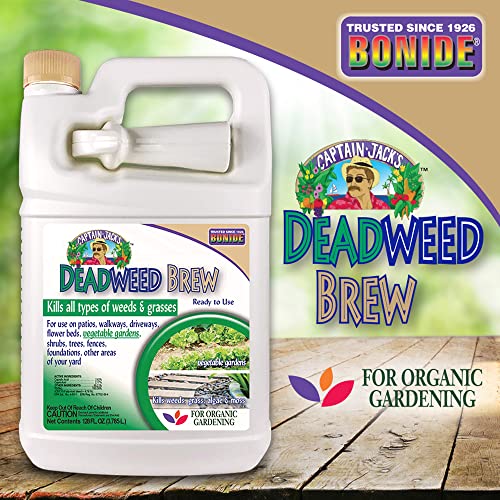 Bonide Captain Jack's Deadweed Brew, 128 oz Ready-to-Use, Controls All Types of Weeds and Grasses, For Organic Gardening - Image 5
