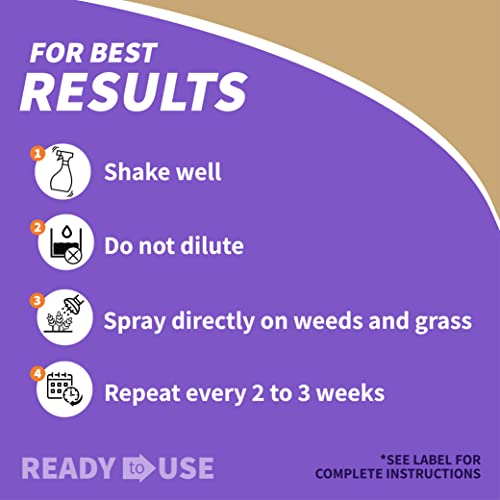 Bonide Captain Jack's Deadweed Brew, 128 oz Ready-to-Use, Controls All Types of Weeds and Grasses, For Organic Gardening - Image 4