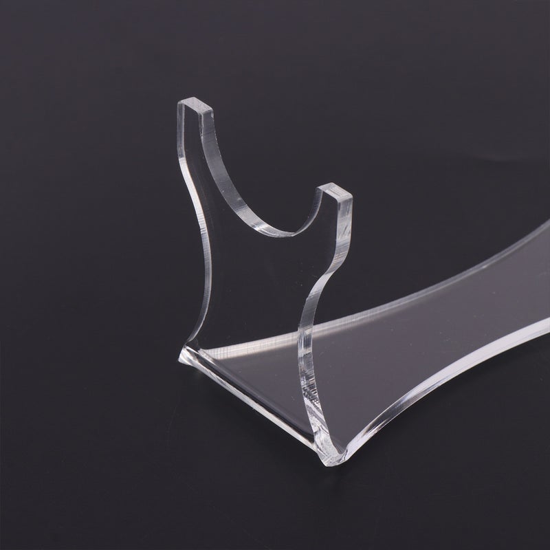 2pcs Storage Rack Display Stand Shelf Transparent Holder Organizer for Home Shop - Image 3
