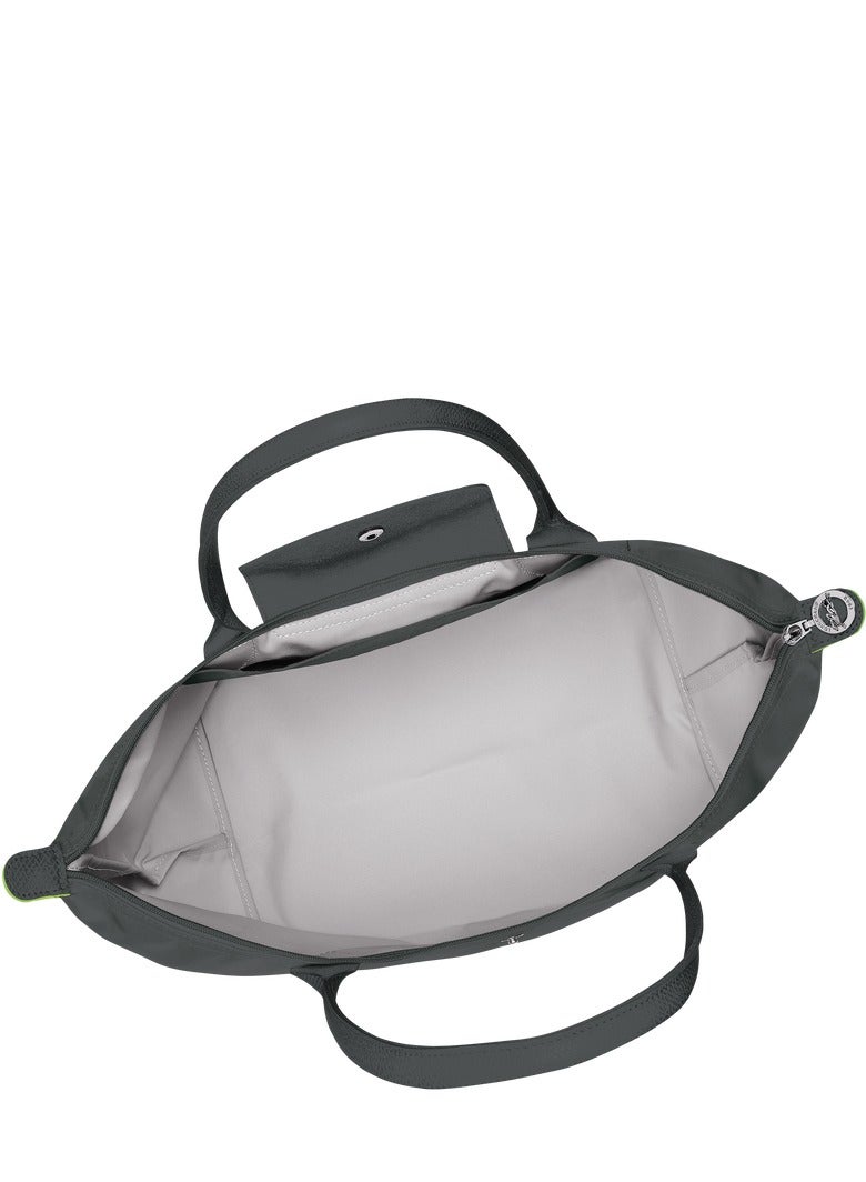 Longchamp Le Pliage Large Graphite Grey Shoulder Strap  Women's Eco-Friendly Fashionable and Versatile Large Cosmetic Bag, Handbag, Shoulder Bag - Image 5