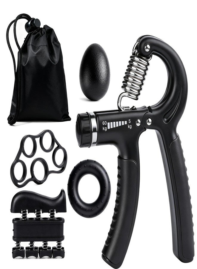 Ortarco Hand Grip Strength Trainer Kit, 5 Pack Forearm Gripper Strengthener Adjustable Resistance, Hand Strengthening Devices - Image 1