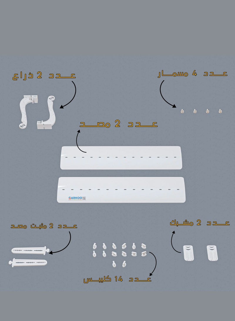 جاركو عاكس هواء المكيف, موزع تكييف الهواء 1.5حصان - Image 2