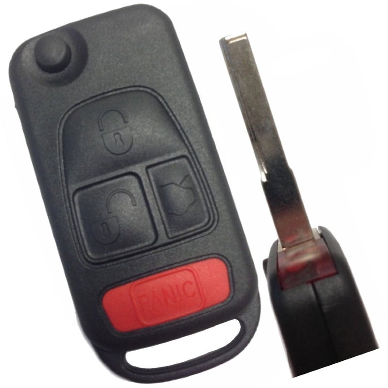 Replacement Keyless Remote Fob Key Shell Case Replacement Fit for MercedesBenz ML320 ML55 AMG ML430 C230 CL500 CL600 C36 AMG E420 S320 S420 S500 SL500 SL600 E500 SL 500E 500SEC 500SEL 500SL 600SEC
