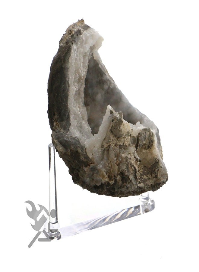 OnFireGuy Mineral Fossil Geode Display Stand 2.5" Triangle with Half Height 3 Peg, 3 Pack - Image 2