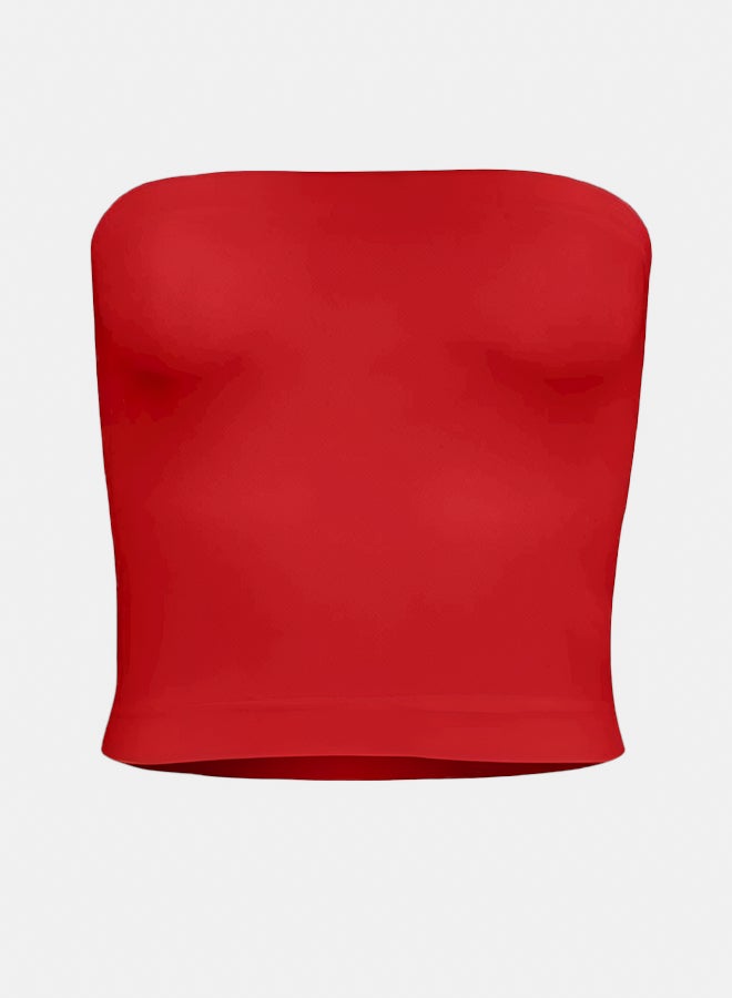 Silvy Lycra Tube Top Sleeveless Top Underwear For Women - Image 1