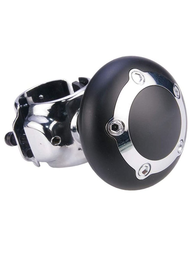 KASTWAVE Car Steering Wheel Knob, Large Power Handle Spinner Universal Vehicle Steering Wheel Spinners Ball Hand Control Accessory Suicide Knob for Cars, Trucks, Semi Tractors, Boat - Image 2