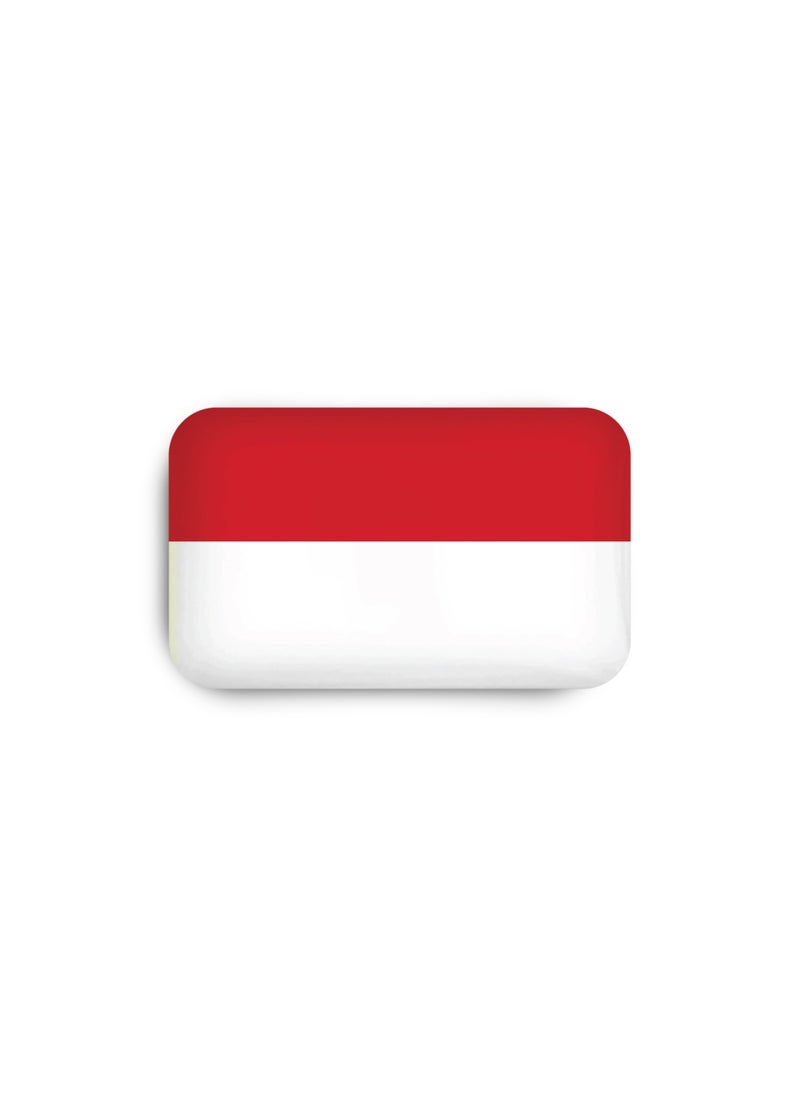971ميديا شارة مغناطيسية بتصميم علم موناكو  - Image 2