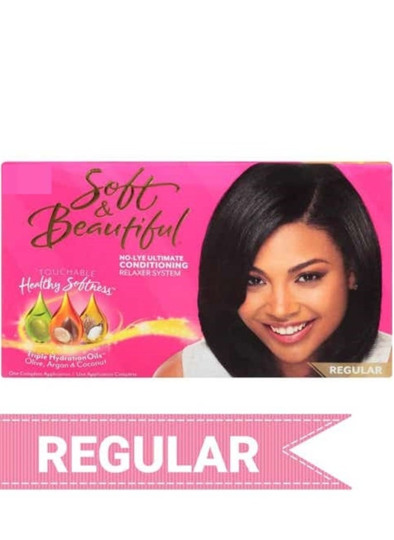 Soft & Beautiful - Regular No-Lye Ultimate Conditioning Relaxer System - Image 1