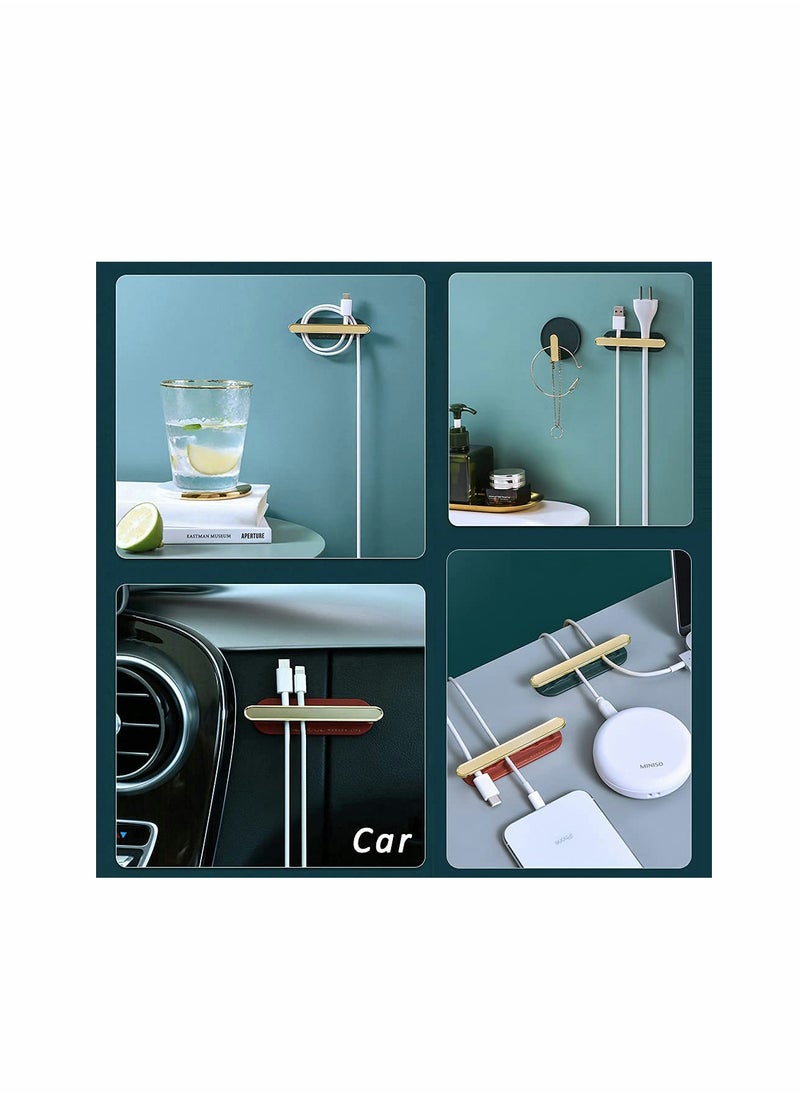 KASTWAVE KASTWAVE Decorative Wall Door Self Adhesive Hanger Hooks Heavy Duty for Hanging Coats Clothes Hat Keys Purse Kitchen Towels Hook Waterproof Shower Room Sticky Hooks for Bathroom Organizer (12 PCS)  - Image 3