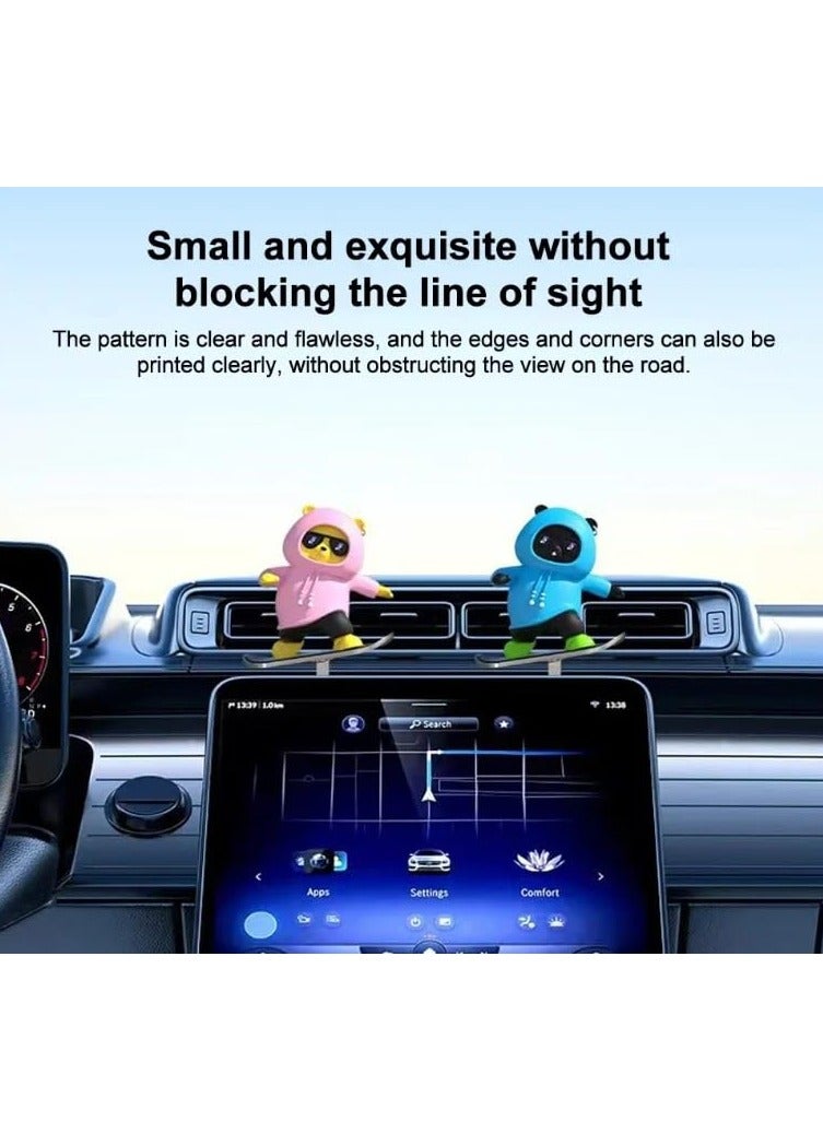 Car Decor Teddy Bear - Modern and Fun Style