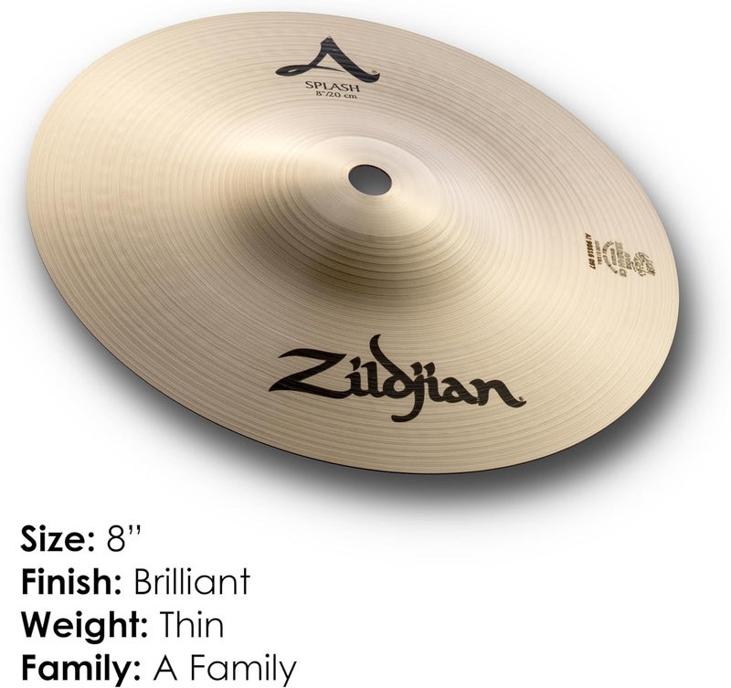 Zildjian A Zildjian Series 8" Splash Cymbal - Image 2