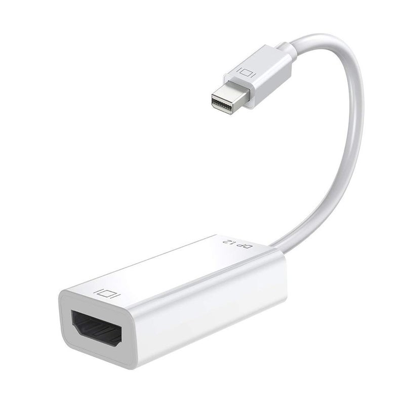 Hi-Lite Essentials Mini Displayport Thunderbolt to HDMI Adapter for Unibody MacBook Pro iMac MacBook Air Mac Mini Laptop (37.1 cm, White) - Image 1