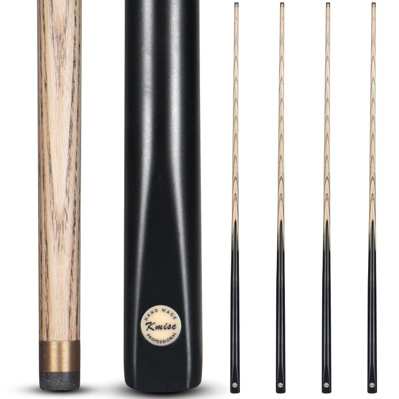 Kmise Pool Cue Sticks, 58" Hardwood Pool Cue Set of 4, 20OZ with 13 MM Brass Tips, Table Billiard Cue Stick for Bar, Home, Billiard Room - Image 1