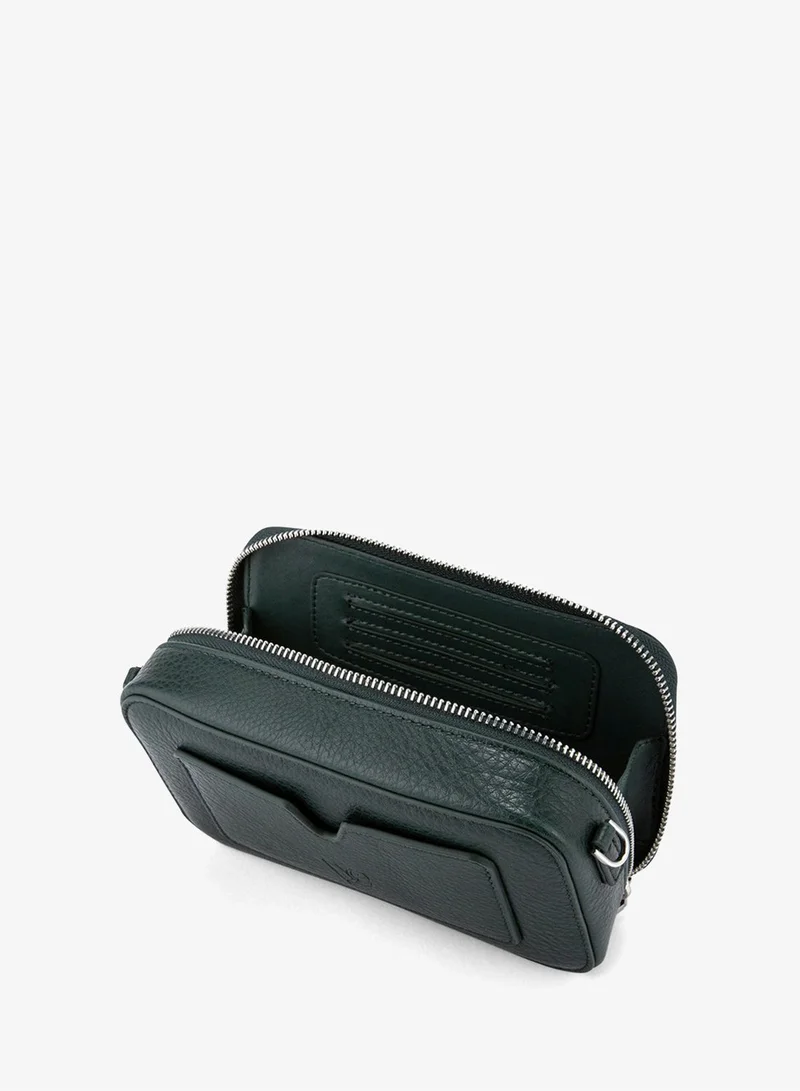 Veganologie  Mars Man Bag in Green Made from 5.5 Recycled Plastic Bottles  | Best Price UAE