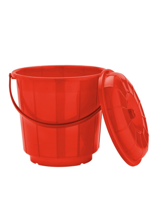 Bisbell Plastic Bucket with Lid 22L Capacity | Heavy-Duty Multipurpose Storage & Cleaning Container for Home | Model BB1512 - Image 1