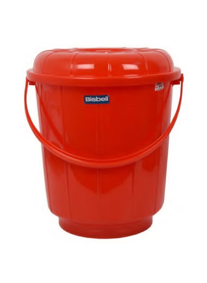 Bisbell Plastic Bucket with Lid 22L Capacity | Heavy-Duty Multipurpose Storage & Cleaning Container for Home | Model BB1512 - Image 2