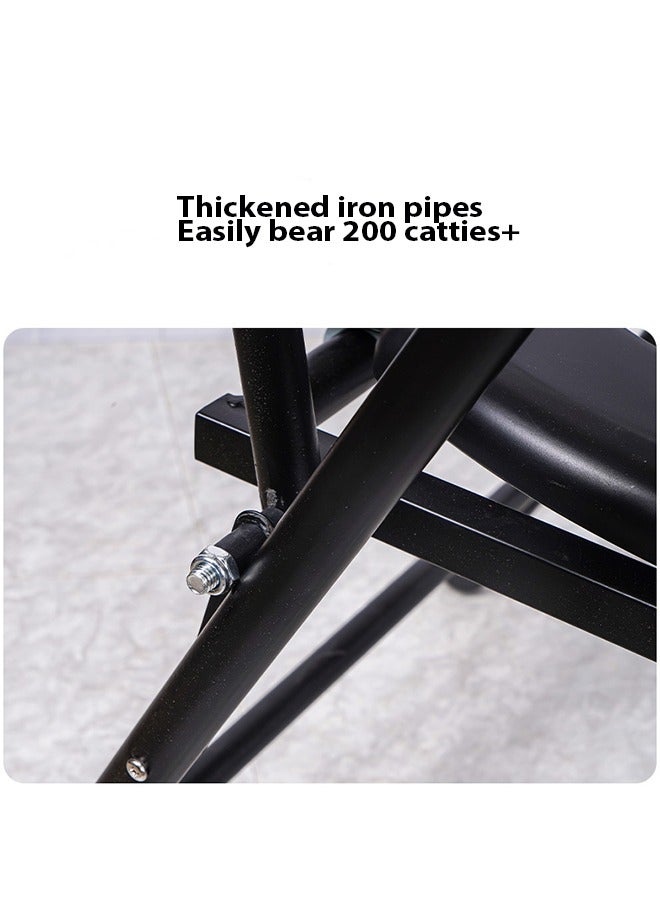 Gasin Sturdy toilet with foldable armrests: black high quality, outdoor comfort  51x 46 x 79 cm - Image 5