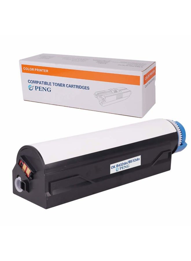 PENG Kuncheng Compatible for OKI OKIDATE B412 B432 Toner Cartridges Replacement for 45807105 412dn B432dn B512dn MB472dnw MB492dn MB562dnw Printers 7000 Pages 7K B(1-Pack Black) - Image 3