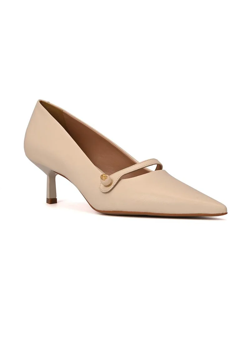 Vintage Silk Pump