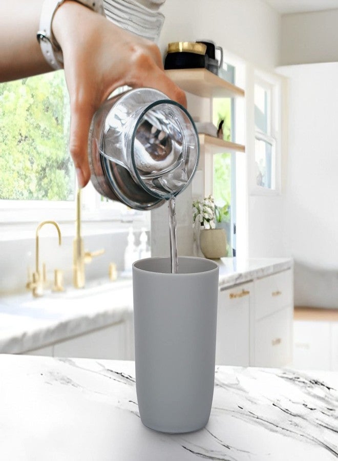 Topsky 4pcs Bathroom Tumbler Prime Premium High Grade Sturdy Drink Cup Toothbrush Cup Bathroom Tumbler for Home Bathroom - Image 2
