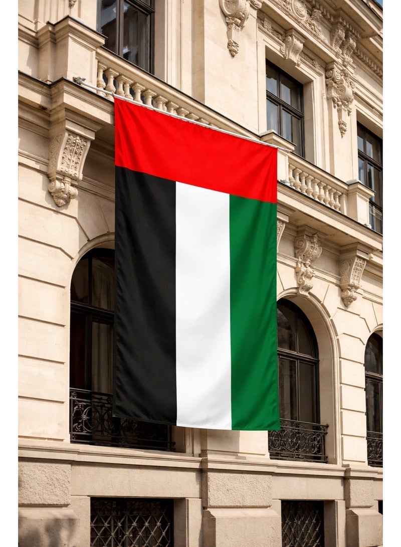 UAE Flag 60x90cm Fabric Large Outdoor Indoor Wall Hanging Flag United Arab Emirates National Day Decoration - Image 3