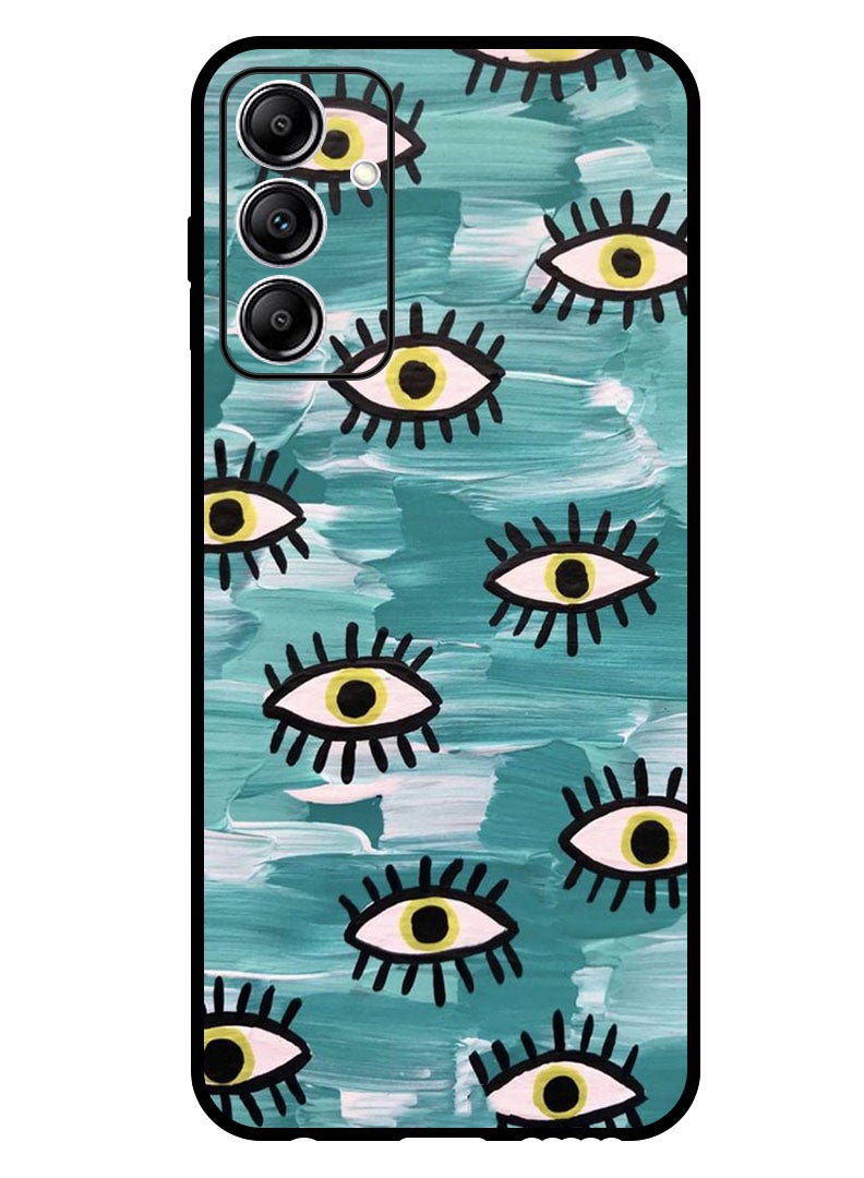 Theodor Protective Case Anti Scratch Shock Proof Bumper Cover For Samsung Galaxy A55 Eyes - Image 1