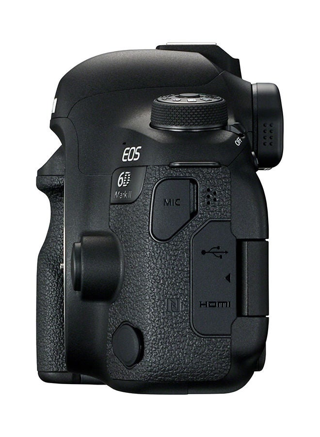 Canon EOS 6D Mark II DSLR Body 26.2MP With LCD Touchscreen, Built-In Wi-Fi, NFC, Bluetooth And GPS Geotagging Technology Black - Image 5