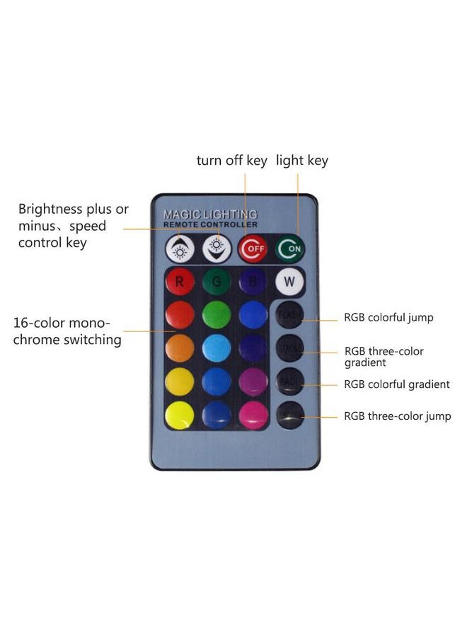 Thoraya Colorful Night Light 3D Anime Night Light Toy with 16 Changing Colors Remote Control Bedroom Lamp Birthday Gifts for Children  - Image 5