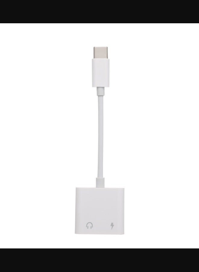 Type C Audio Headset Adapter USB Power Charging Port - Image 3