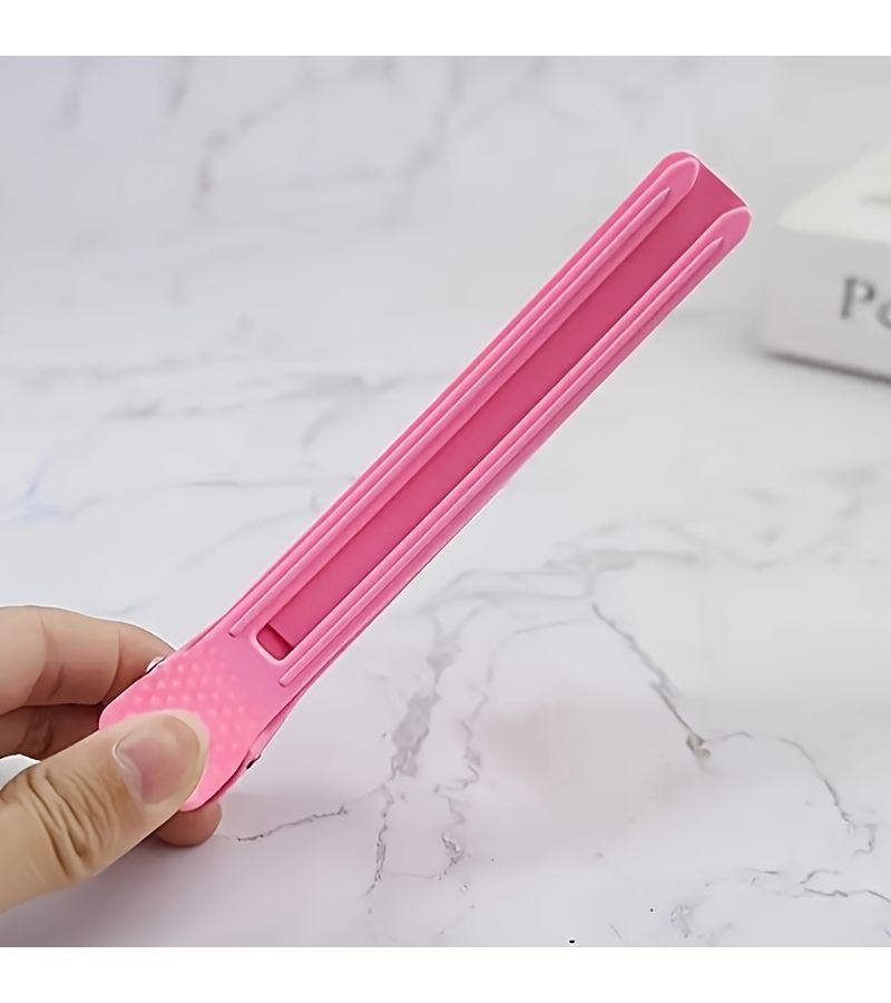 Pink Hair Dyeing Clip Set Multi Functional Styling Bangs Comb Durable Non Slip Hairdressing Tool - Image 4