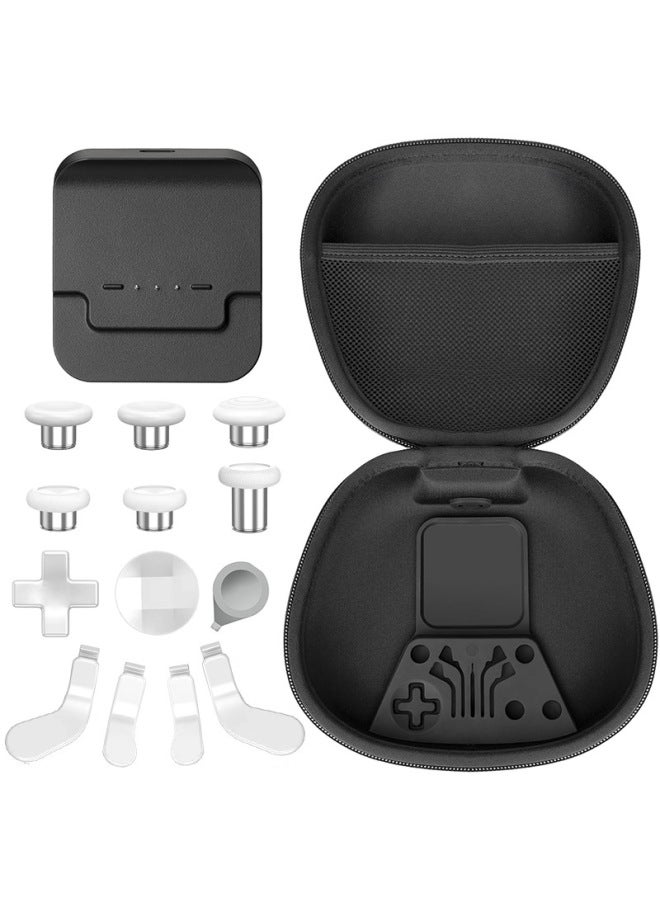 Loquat Xbox One Elite Series 2 Gen Handle Metal on Bag Charger Suit-Product Color:Black Hat + Silver - Image 2