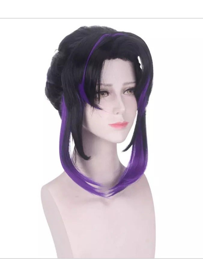 عام باروكة شينوبو كوتشو من "قاتل الشياطين" تعكس ملامح الشخصية بدقة عالية، مثالية للتنكر. - Image 1