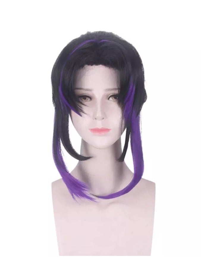 عام باروكة شينوبو كوتشو من "قاتل الشياطين" تعكس ملامح الشخصية بدقة عالية، مثالية للتنكر. - Image 3