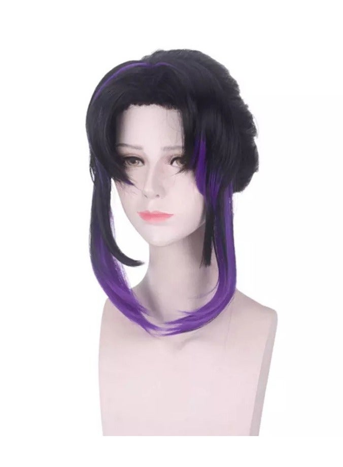 عام باروكة شينوبو كوتشو من "قاتل الشياطين" تعكس ملامح الشخصية بدقة عالية، مثالية للتنكر. - Image 2