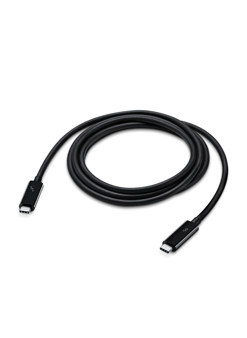 فوجيشكا كابل ثندربولت بطول 3 متر – من نوع USB-C إلى USB-C – شحن سريع حتى 100 واط – متوافق مع ماك بوك إير، جالاكسي، Apple TV وغيرها – أسود  - Image 5